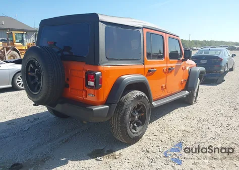 2025 Jeep Wrangler 4-Door Sport 4X4 z USA, uszkodzony, nr VIN 1C4PJXDG2SW592769